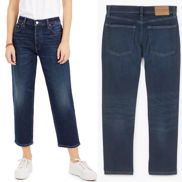 Lucky Brand Denim - Lucky Brand High Rise Relaxed Taper Straight Jeans